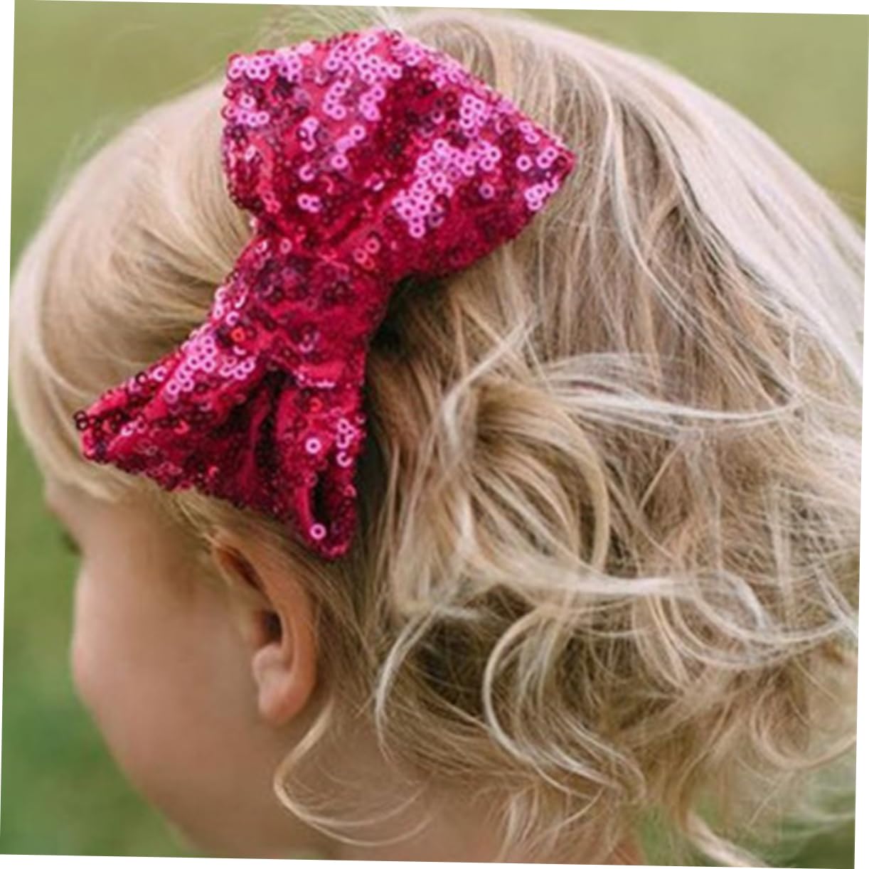 Children Sequin Hair Clips 15pcs Cloth Fashion Hair Accessories