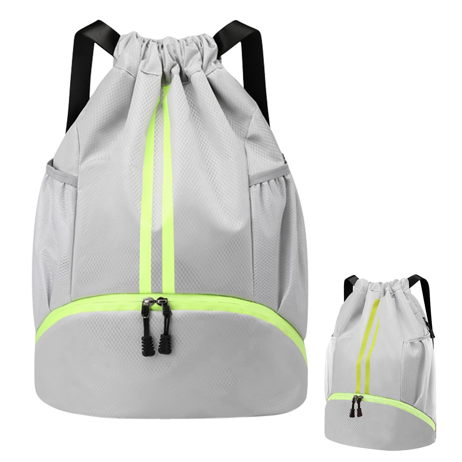 Suchoow Drawstring Backpack, Drawstring Gym Bag, Waterproof Sports Gym Bag