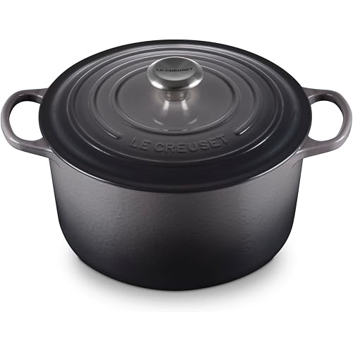 Le Creuset Enameled Cast Iron Signature Deep Round Oven, 6.5 qt., Oyster
