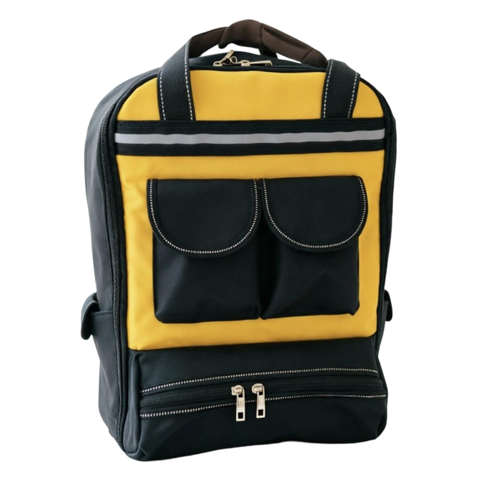 Sac à dos portable en PVC 600D avec plusieurs poches pour l'installation et le matériel