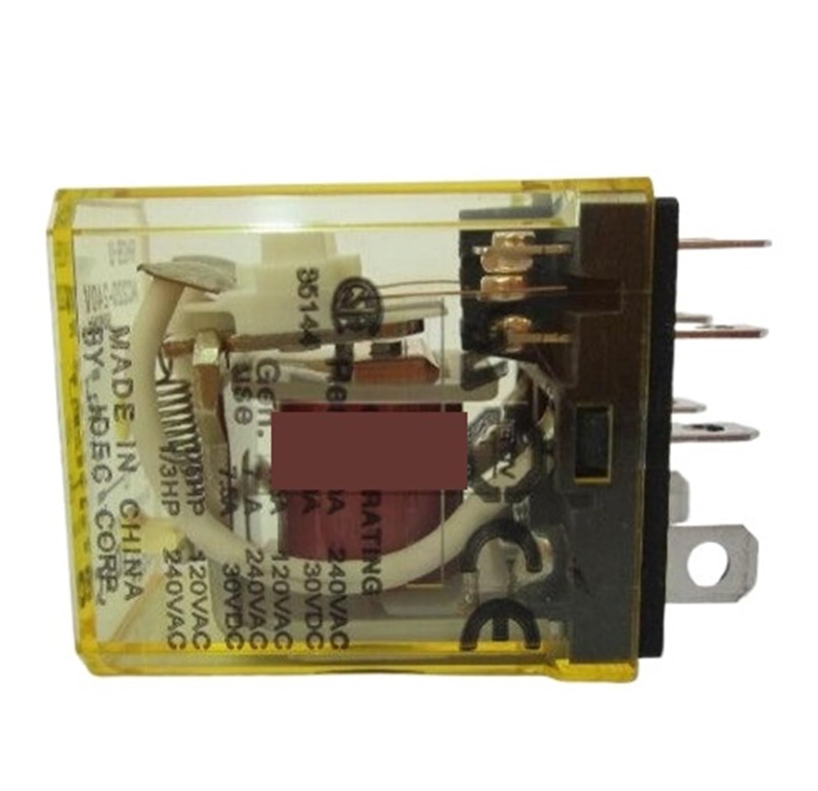 NACODLUL 10PCS RH2B-U RH2BU 220-240VAC Relay