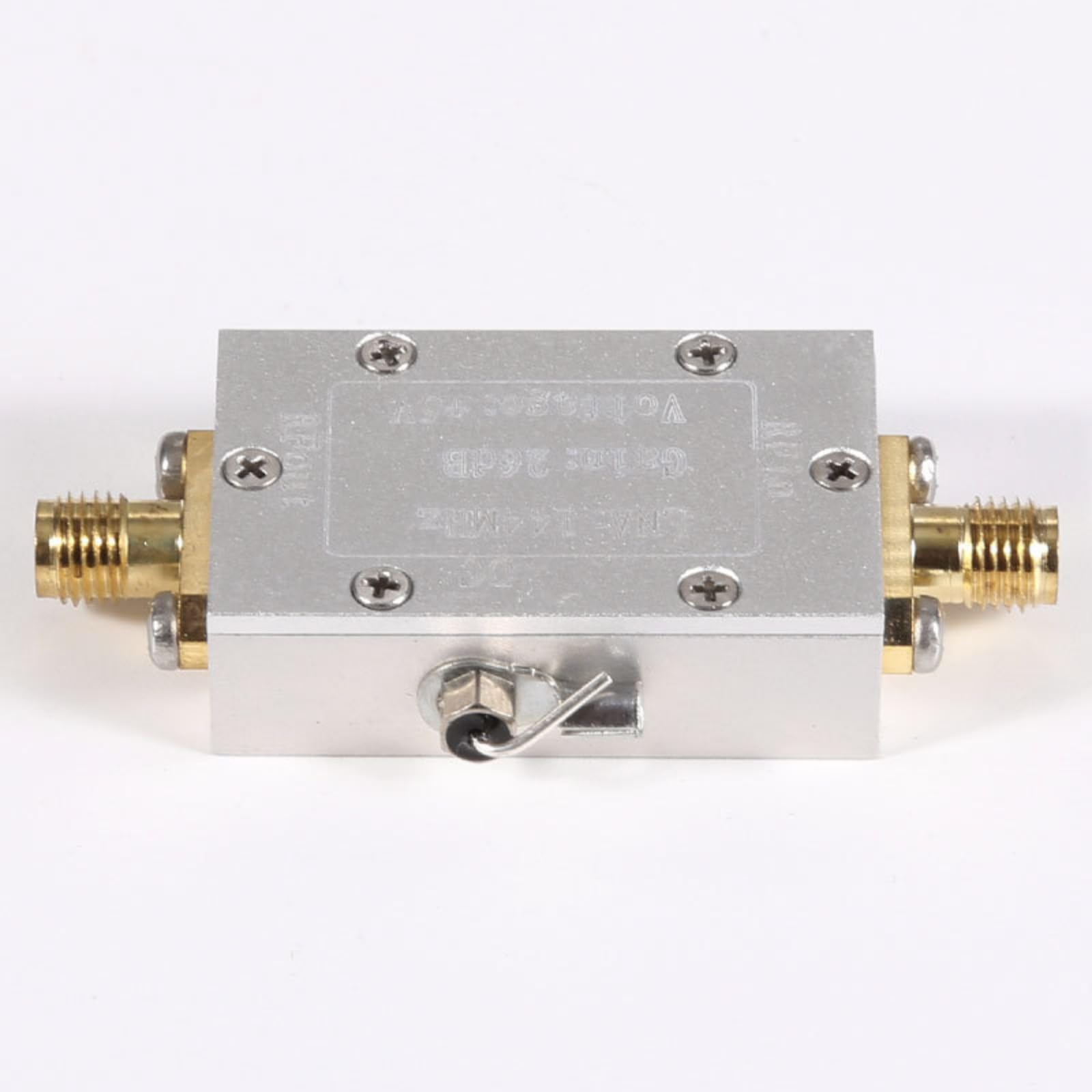 Ultra-rauscharmer Verstärker, 144 MHz, geräuscharmer Verstärker, LNA-Frequenz 125–185 MHz, Verstärkung 26 dB