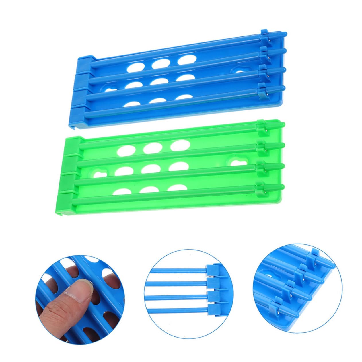 BESPORTBLE 16piezas Soporte para Anillos De Pies De Palomas Rack De Almacenamiento para Anillos De De Palomas Organizador Colgante De Bandas para Identificación De Aves