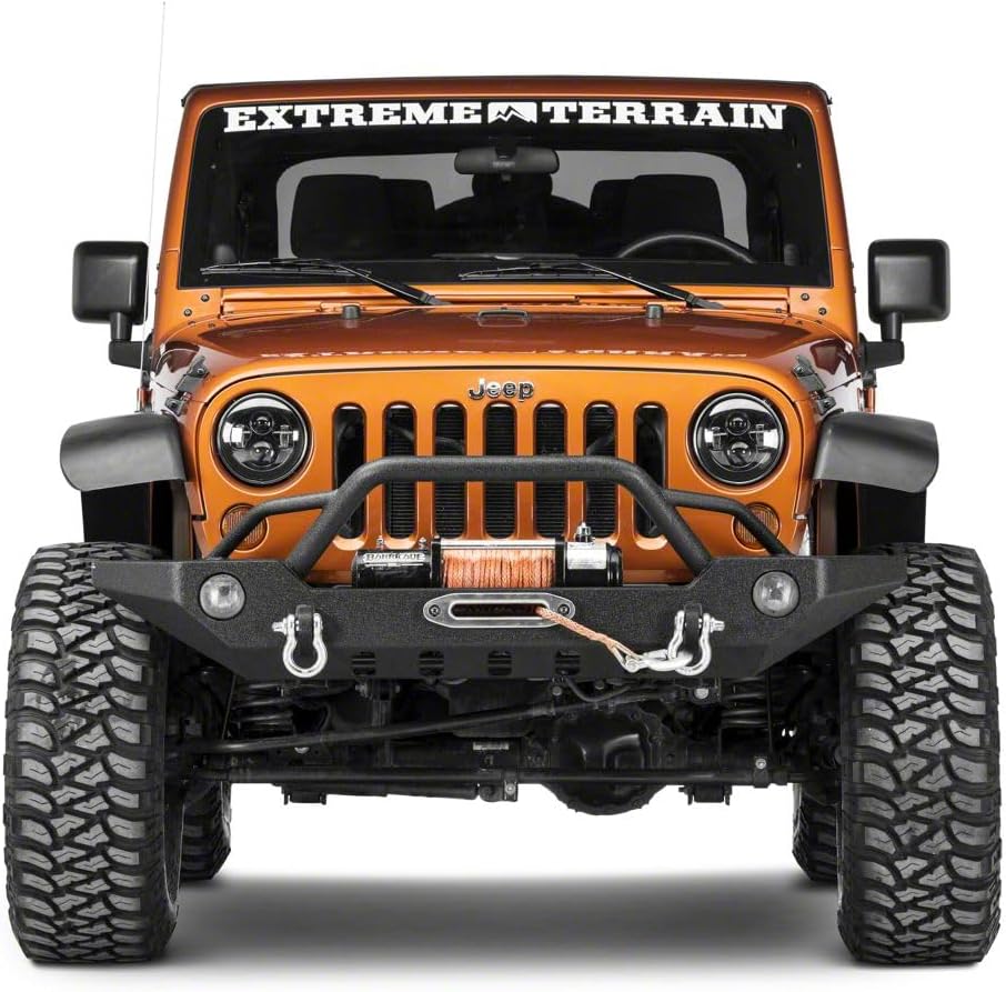 Barricade Off-Road Adventure HD Front Bumper with 4x4 Styling Fits Jeep Wrangler JK 2007-2018