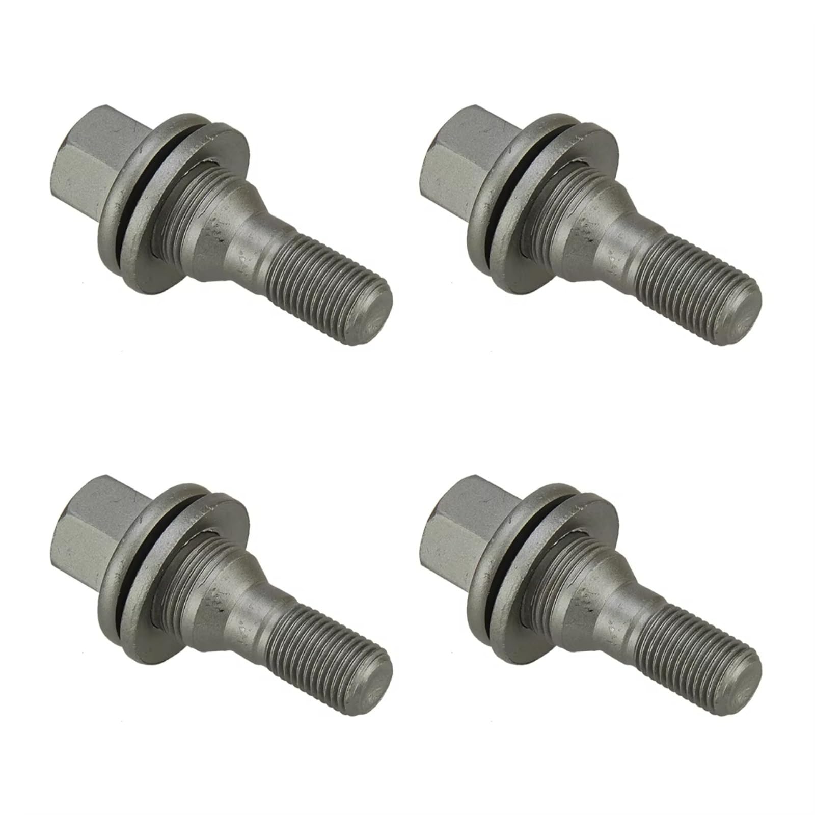 Compatibile con Citroen per C2 C3 C4 C5 C6 4 Pezzi 17 Mm Bulloni Esagonali Dadi Ruota Bulloni Ruota in Acciaio Bulloni Bulloni Ruota Dado OEM: 9817024580 Bulloni Cerchio Ruota