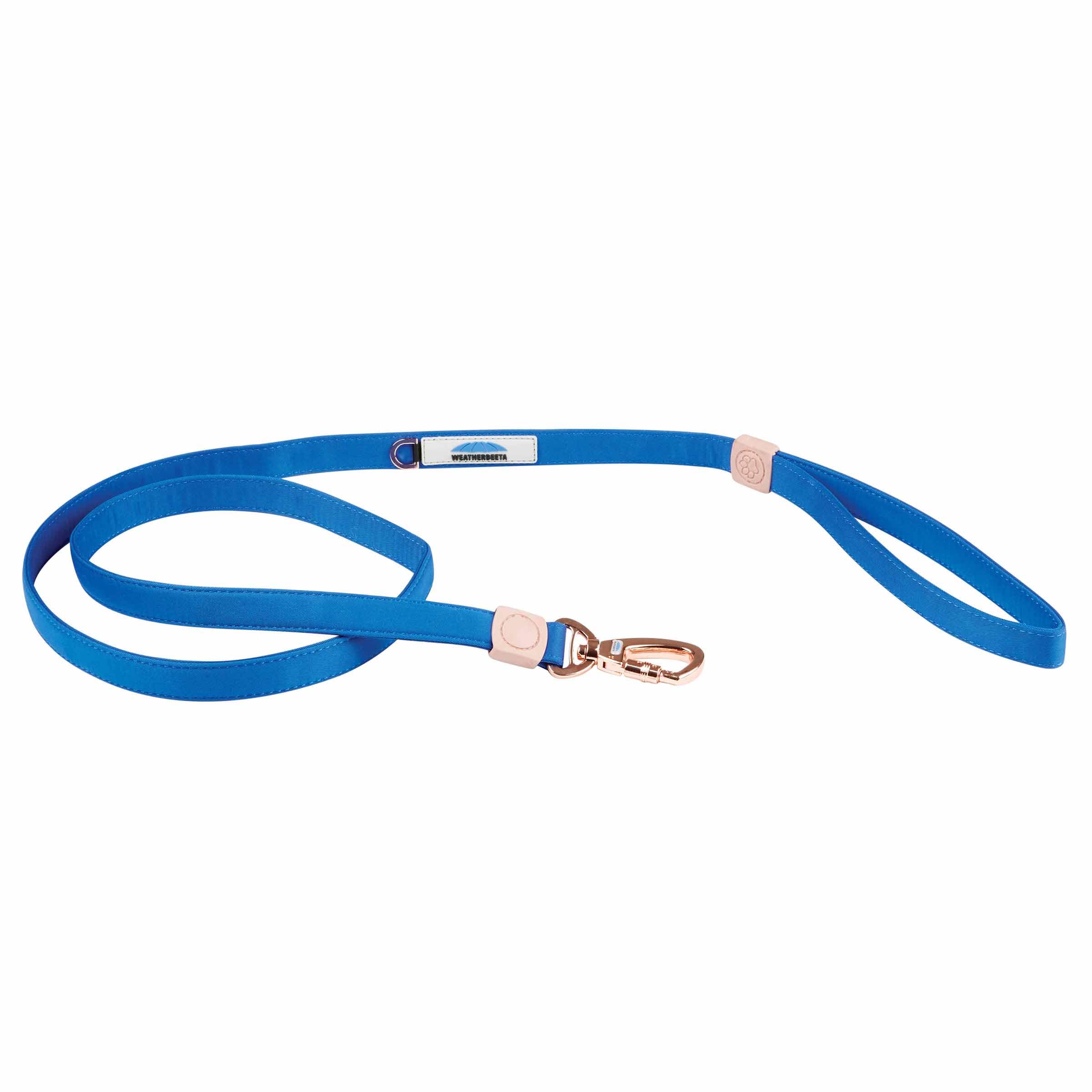 WeatherBeeta Elegance Dog Lead, Blue, XS/S