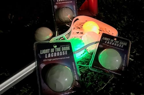 Miniatura 3 de Bola de Lacrosse LED - Lanzar por la noche - Saturn Light Up Lacrosse Ball Stocking Stuffer - De nuevo en stock