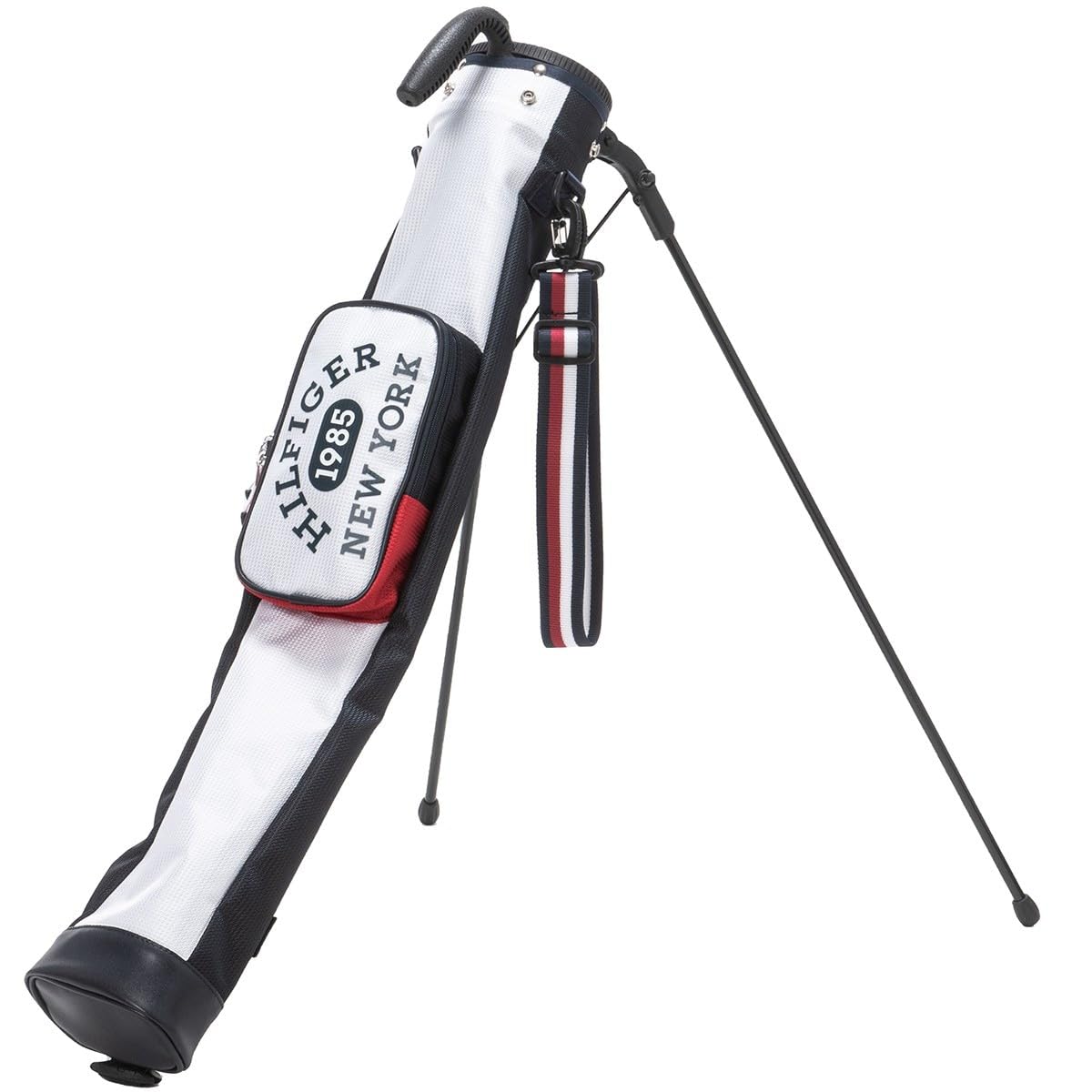 【美品】トミーヒルフィガー セルフスタンドクラブケース TOMMY HILFIGER GOLF（トミー ヒルフィガー ゴルフ） トミー