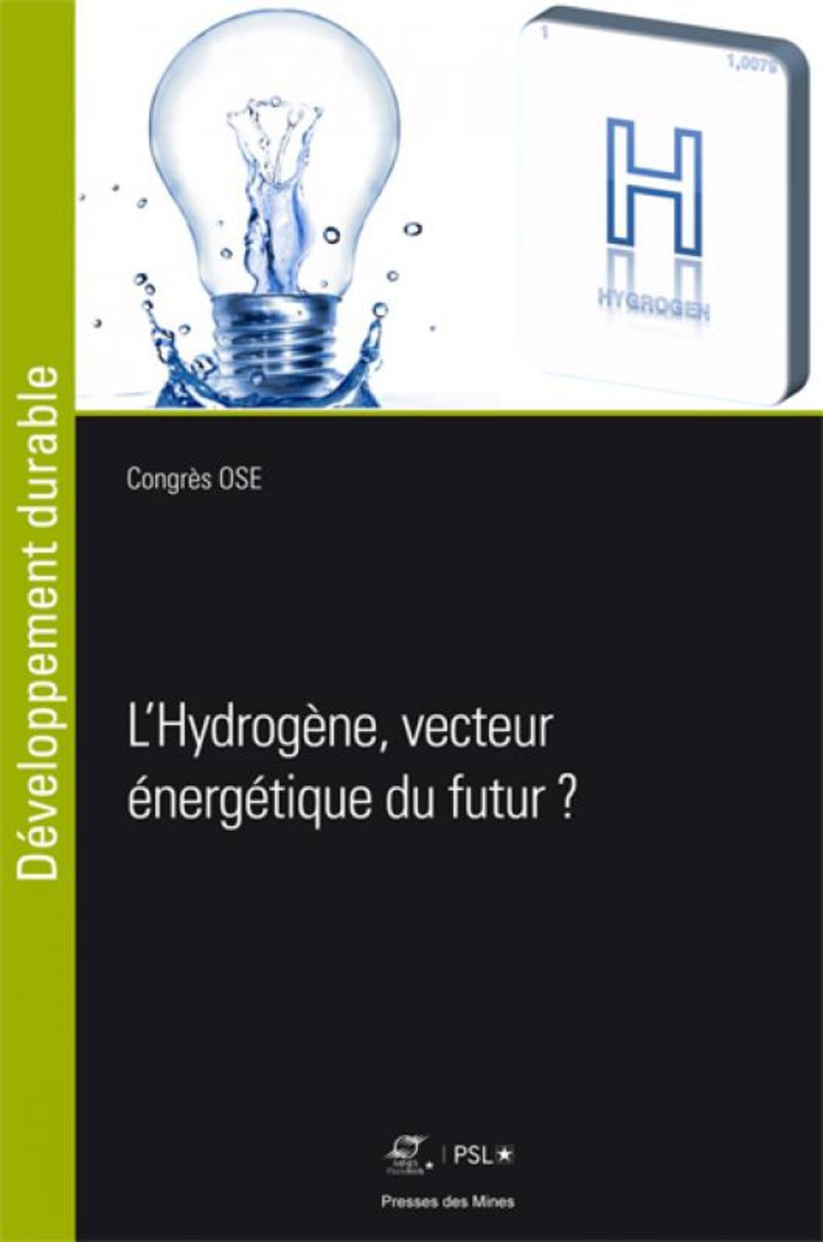L'Hydrogène, vecteur énergétique du futur ?: Congrès OSE 18e édition - Journée de la Chaire Modélisation prospective au service du Développement Durable (MPDD)
