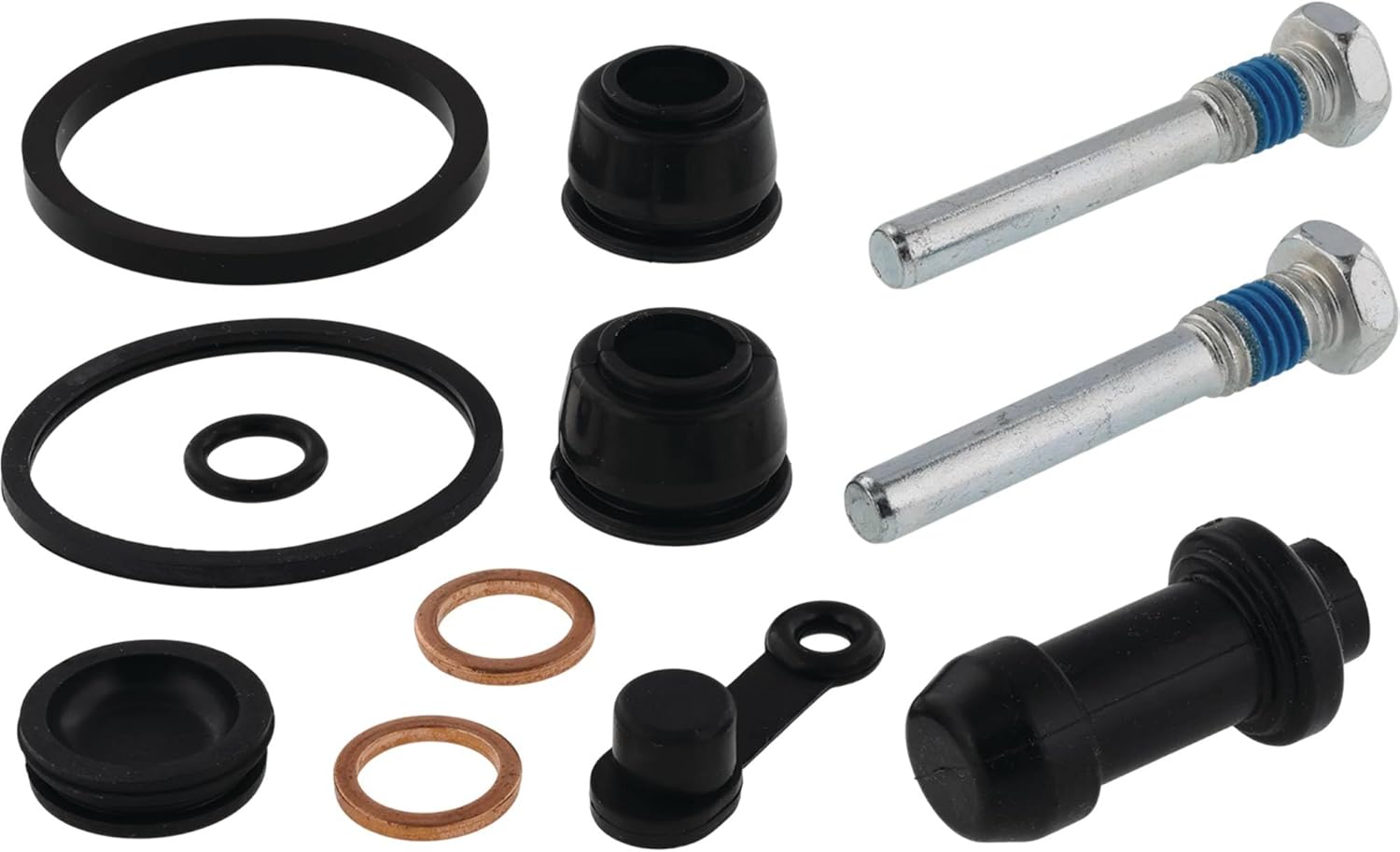 All Balls Racing Caliper Rebuild Kit-Front 18-3038 Compatible With/Replacement For Honda ATC200X 1986-1987, ATC350X 1985, TRX250X 1987-1992, TRX300 EX 1993-2008, TRX300 X 2009