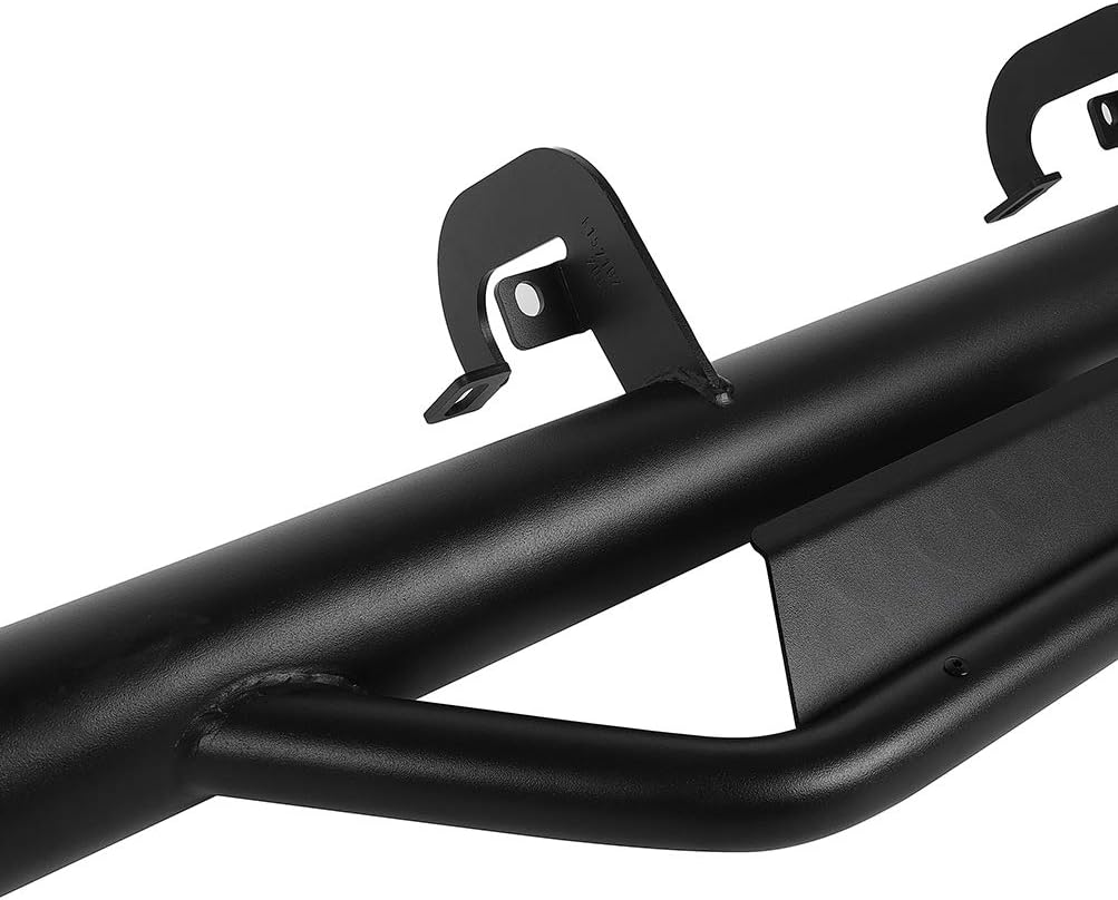 ECCPP Aluminum+ABS Plastic Running Boards Steps Side Step Nerf Bars for 07-18 for Silverado Sierra Crew Cab OE Style (2pcs Running Boards)