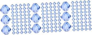 NUOBESTY 3juegos Abalorios De Para Joyería Cuentas Forma De Para Pulseras y De Color Azul