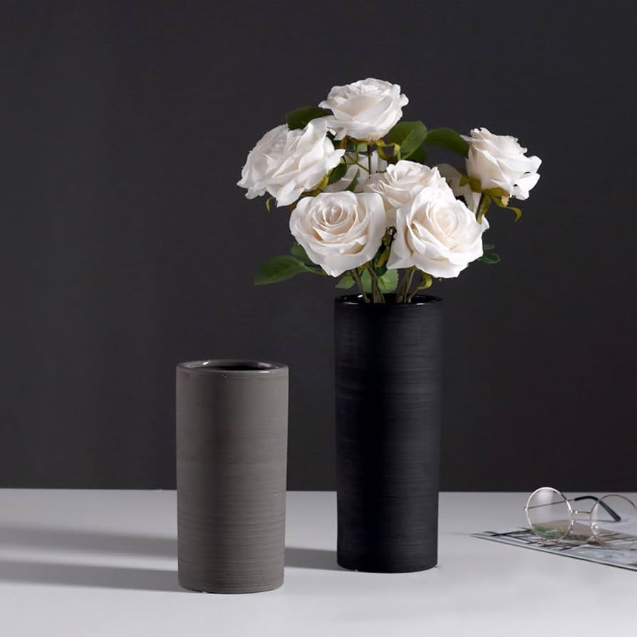 花瓶　♡ おしゃれ　一輪挿し　黒　モダン　生花　シンプル　花器　クール 花瓶 ♡ おしゃれ 一輪挿し 黒 モダン 生花 シンプル 花器 クール