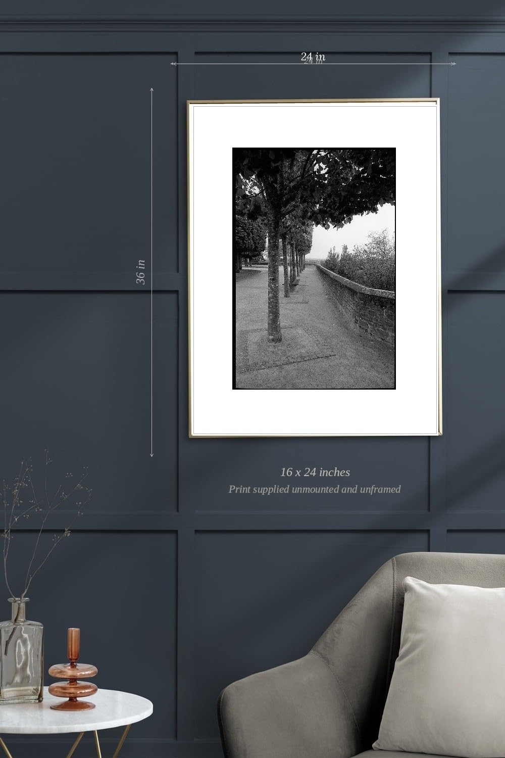 Fougères France – 30,5 x 45,7 cm – Impression giclée par Paul Cooklin