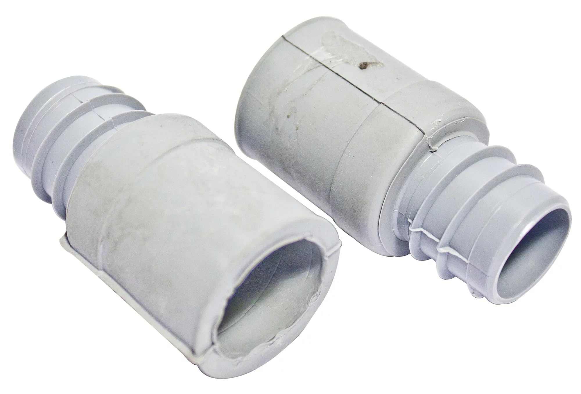 Shirenock Grey Rubber Stop End (Dia)22Mm, 2 In Pack