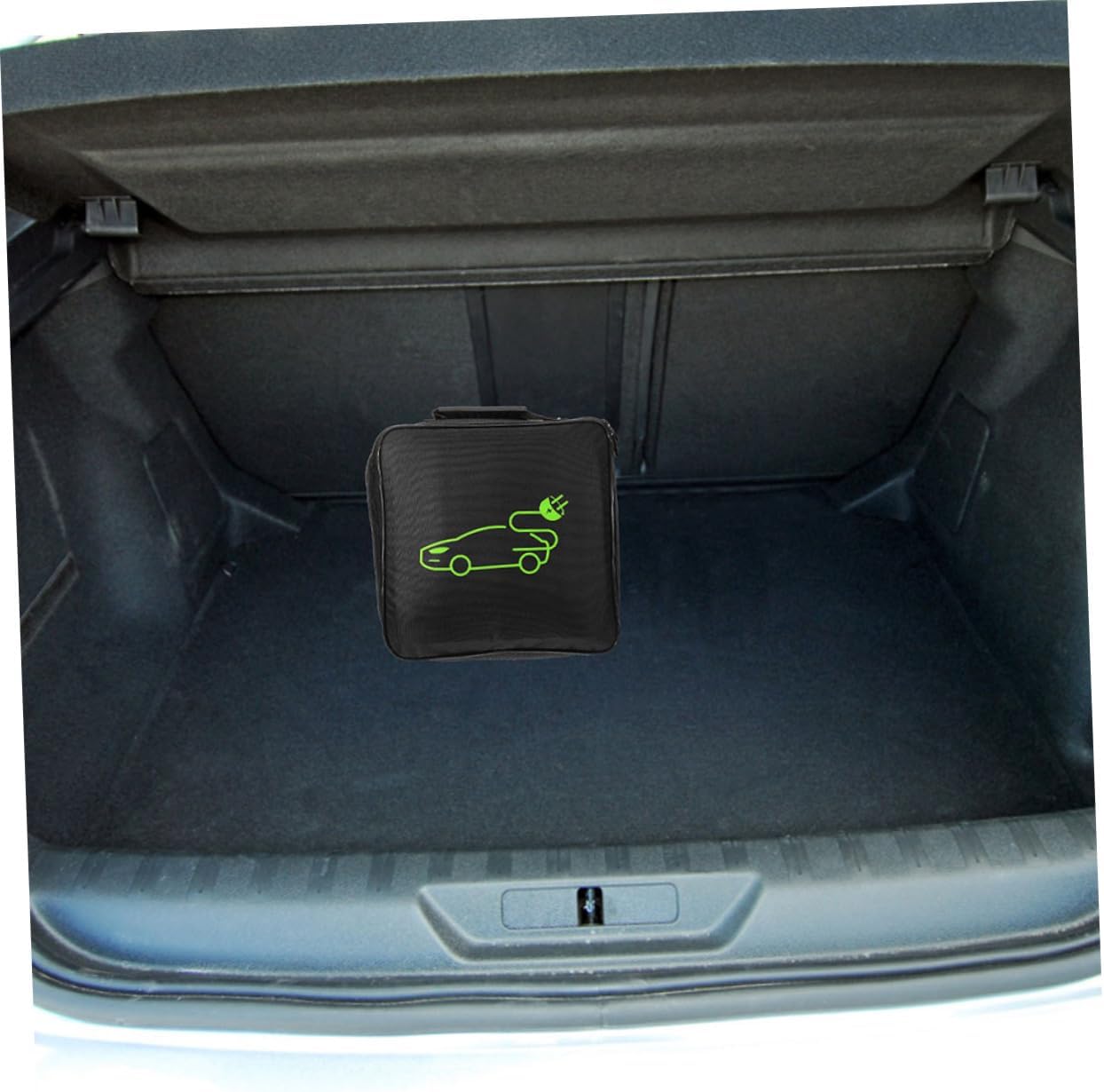 2pcs Portable Car Charging Storage Bag Wire Organizer Car Cable Bags Zipper Rv Hose