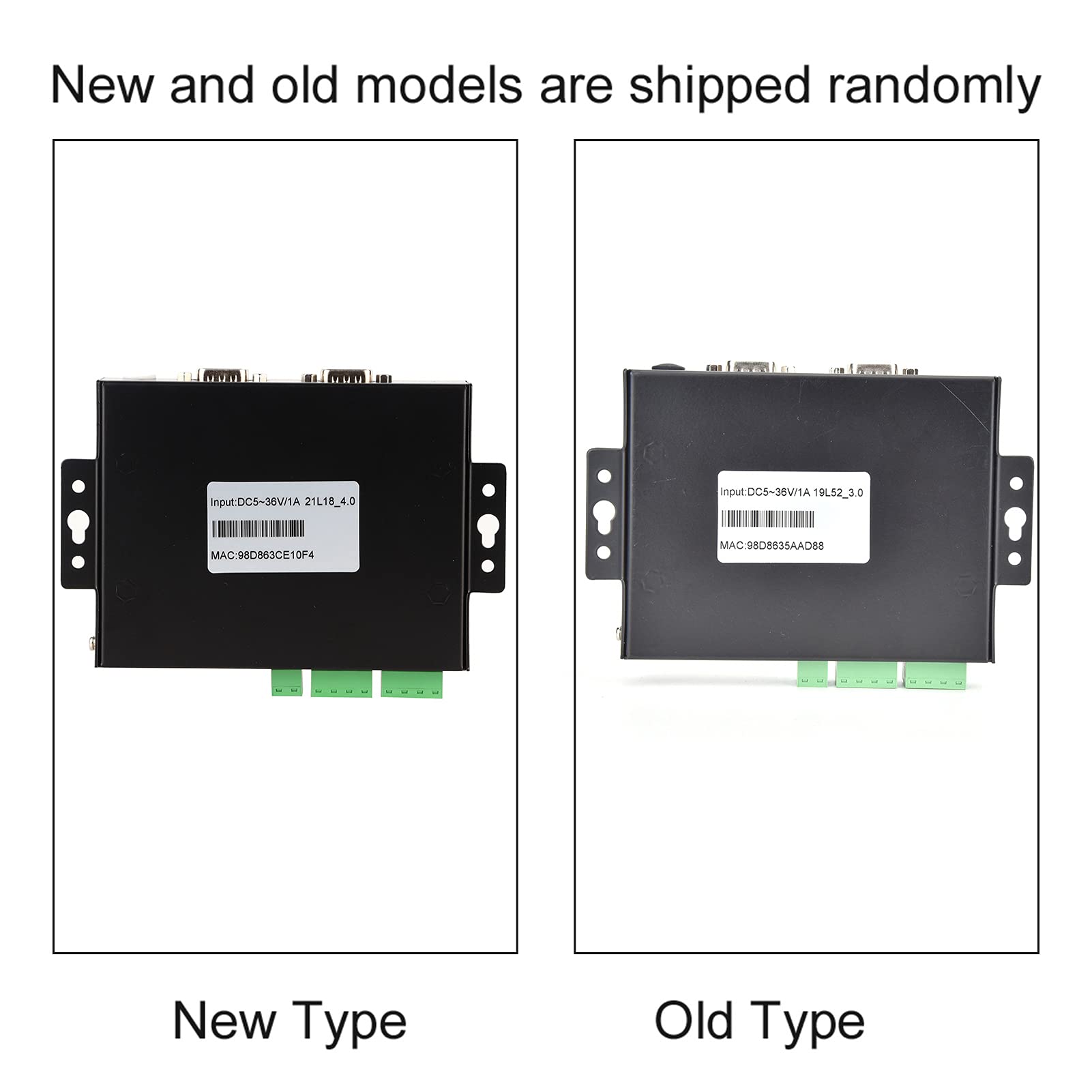 Server a Doppia Porta Seriale HF-5122 Soluzione di Rete Compatta e Affidabile per L'automazione Industriale