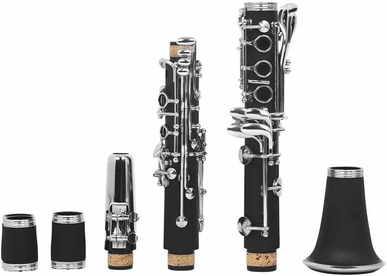 Black 17key Bakelite C Clarinet