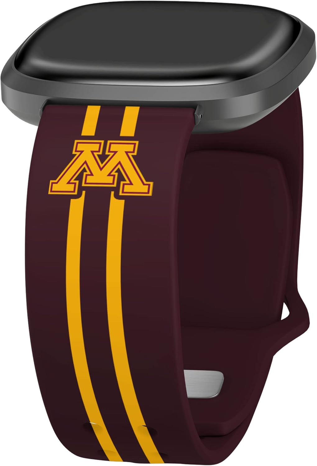Affinity Bands Minnesota Golden Gophers HD Watch Band Compatible with Fitbit Versa 3 and Sense