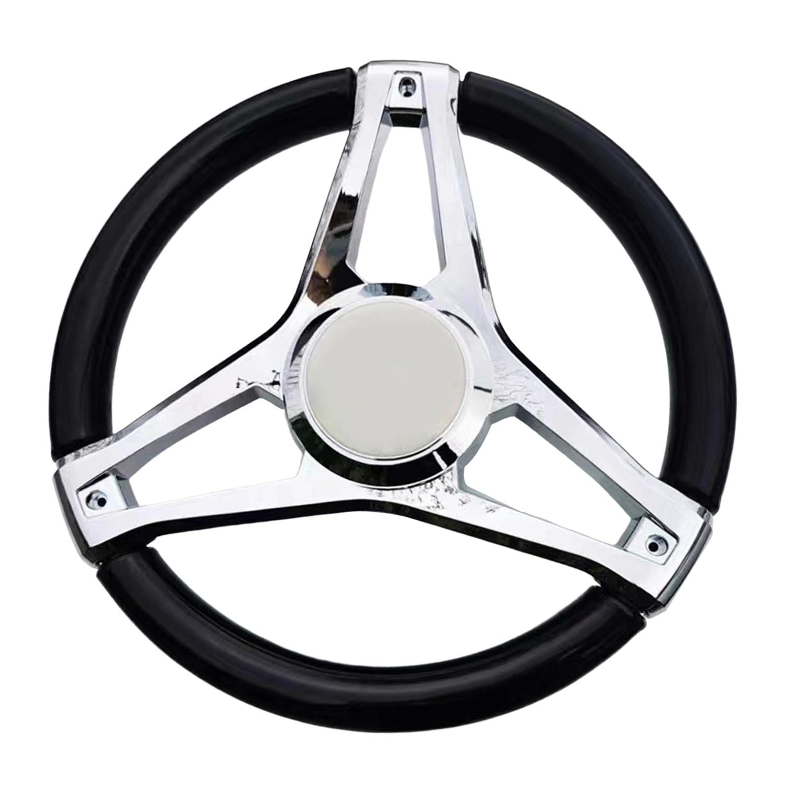Volante Universal para vehículos acuáticos de 350mm Duradero para yate de lancha rápida