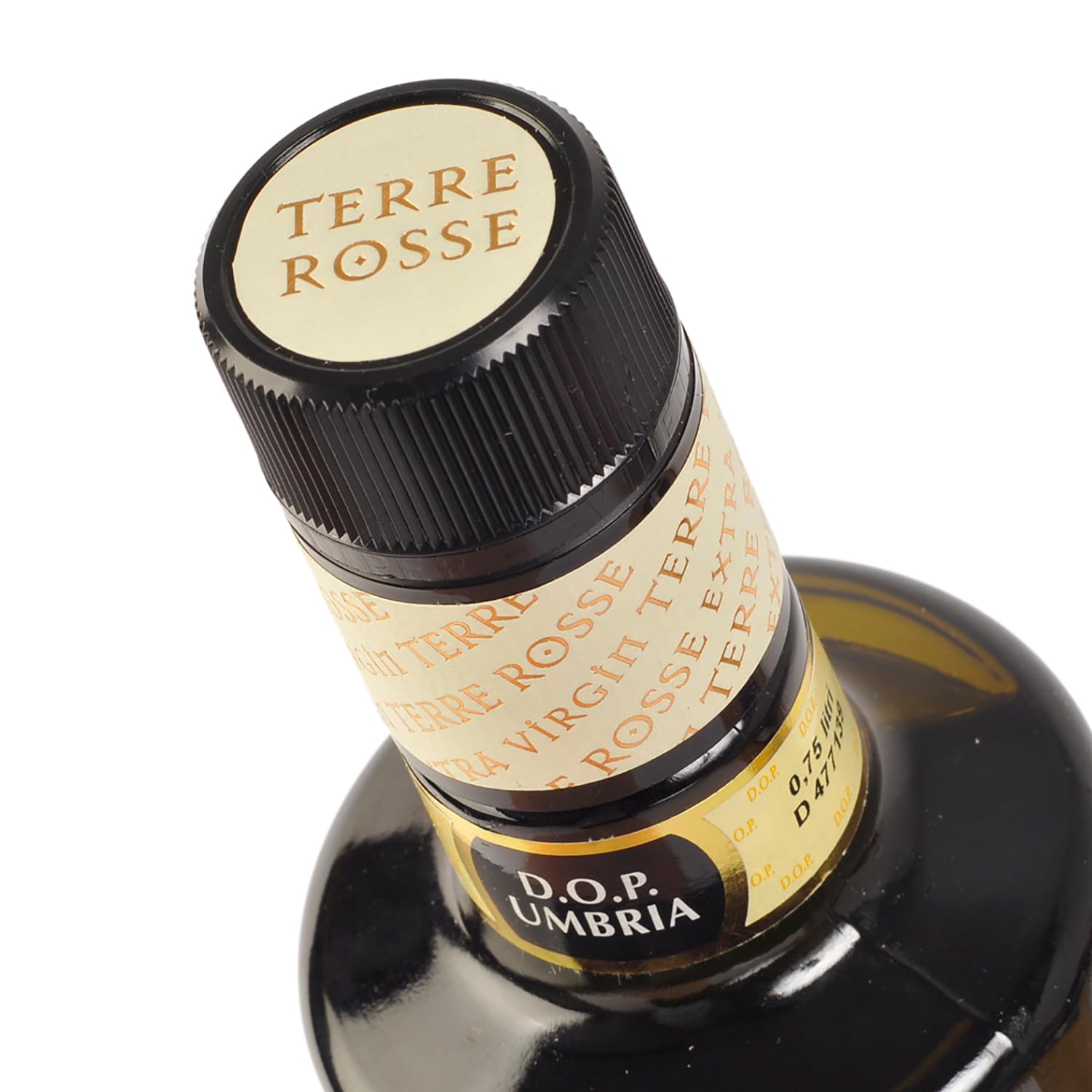 Terre Rosse - Włoska Organiczna Oliwa z Oliwek Extra Virgin Tłoczona na Zimno - Monokulturowa Moraiolo - Certyfikaty DOP Umbria i Kosher/P - Olive Harvest 2024 - Opakowanie 12 Butelki 750 ml