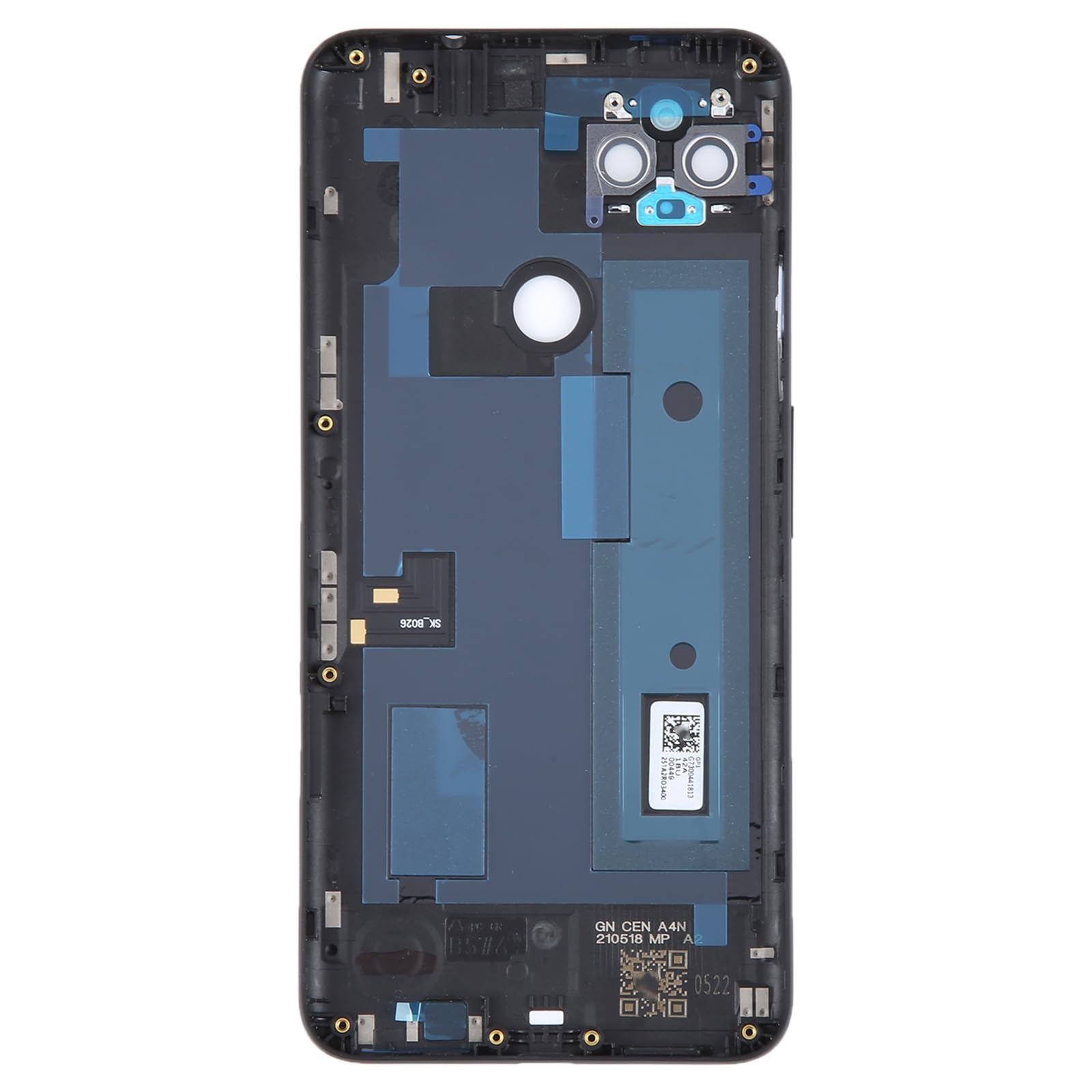 Akcesoria zamienne do telefonów komórkowych do Google Pixel 4A 5G tylna pokrywa baterii z osłoną obiektywu aparatu część zamienna telefonu