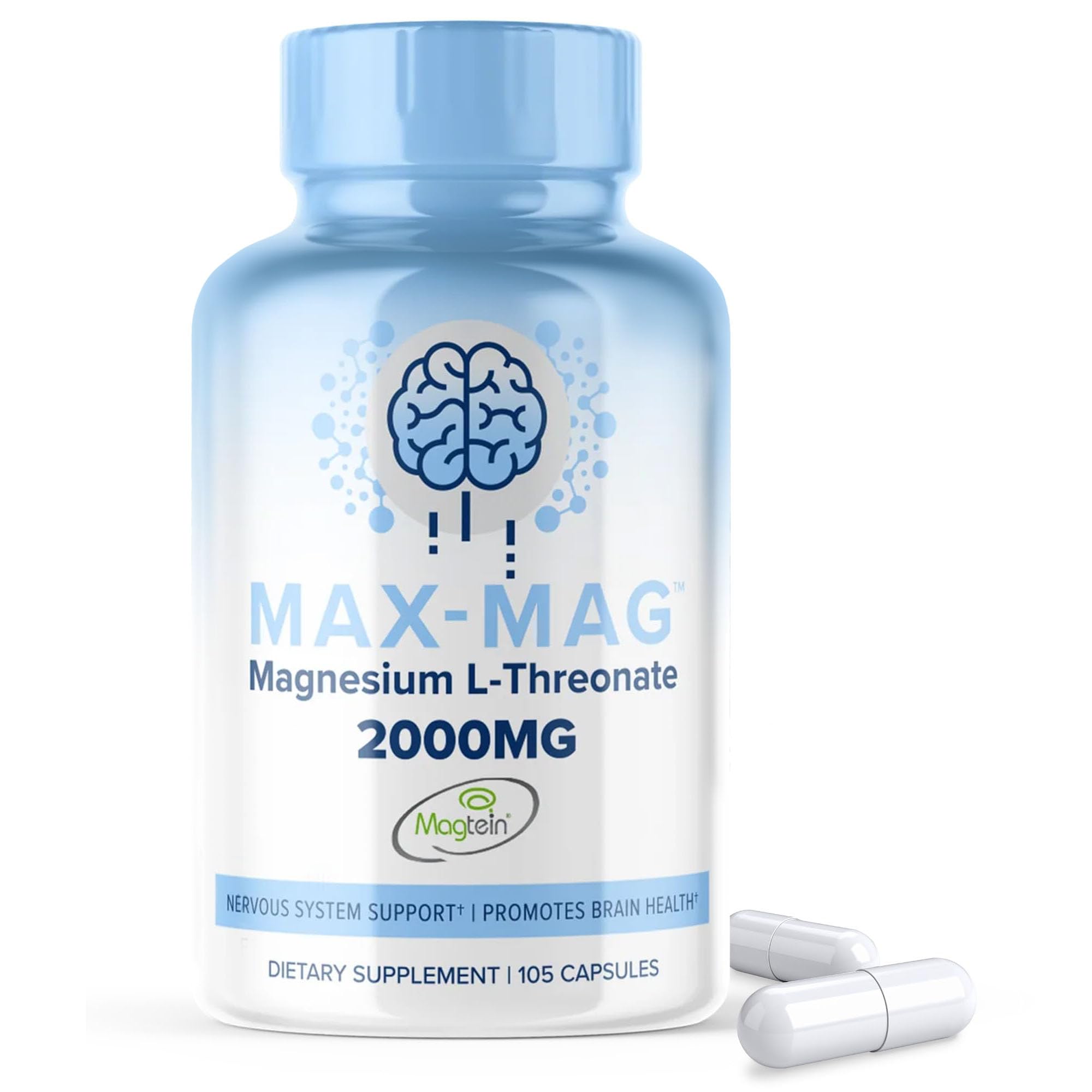Doctor Life – Magtein (L-thréonate De Magnésium) 2000 Mg – 90 Gélules – Complément Alimentaire Neuf