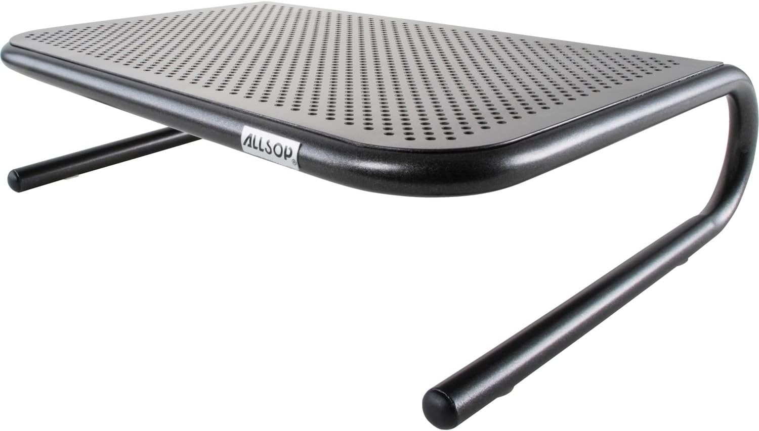 Allsop 30165 Metal Monitor Stand 14-1/2-Inch x11-Inch x4-Inch Black