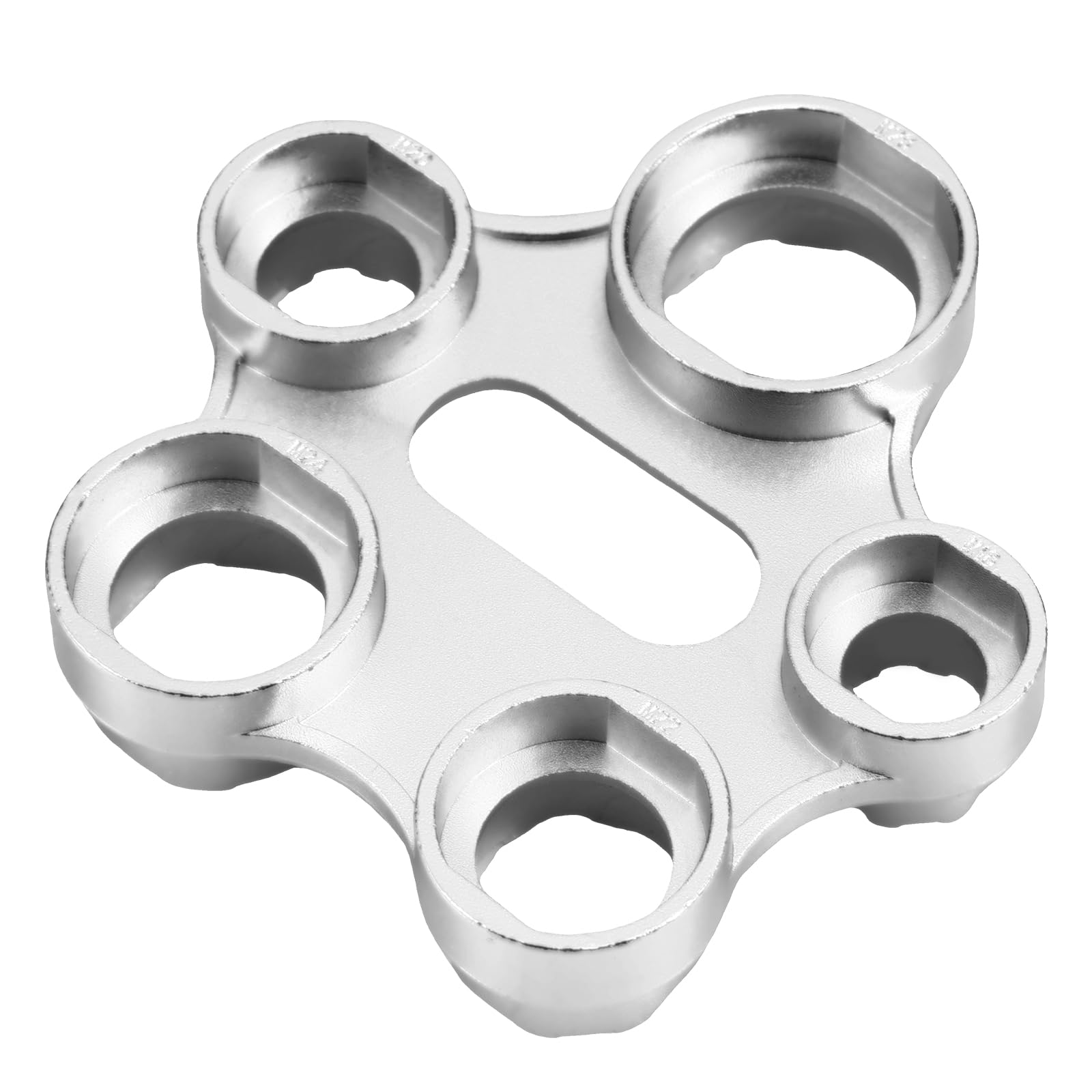 FALESOUL 6 In 1 Aerators Removal Tool, Metal Aerator Key Wrench, Removal Wrench Tool in Zinc Alloy, Faucet Aerators Removal Tool for Bathroom Faucet