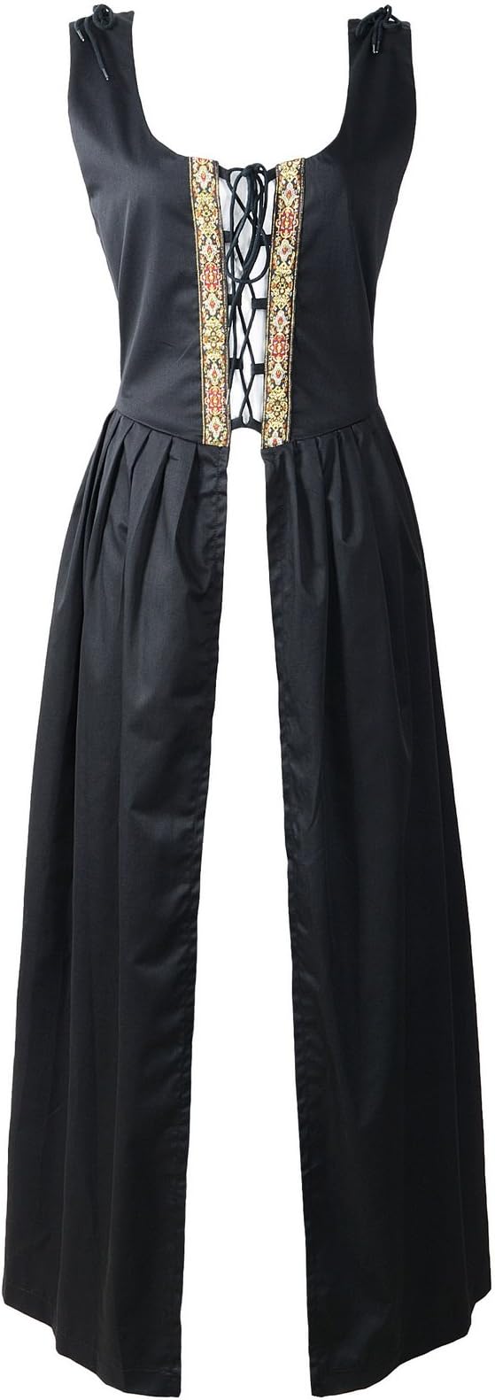 ReminisceBoutique Renaissance Overdress Medieval Pirate Peasant Costume Irish Fitted Bodice