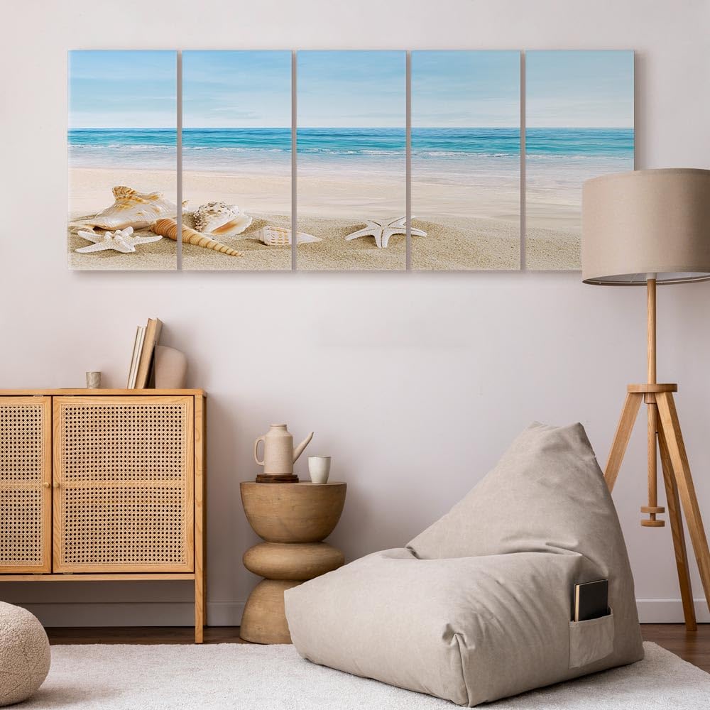 B&D XXL - Akustikbild Schallabsorber, 100x40 cm, 5-teilig, Schallschutz