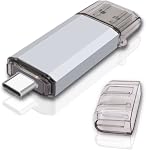 RAOYI 64GB Type C Flash Drive USB 3.0 Métal Dual OTG Clé USB USB C Pouce Drive Memory Stick pour USB-C Smartphones, tablettes & neuf MacBook, Samsung Galaxy S8, Remarque 8, V30, Google Pixel XL