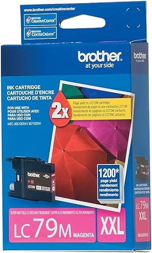 Miniatura 4 de Brother Cartucho de Tinta LC79M Super Alto Rendimiento (XXL) Magenta - Embalaje Minorista