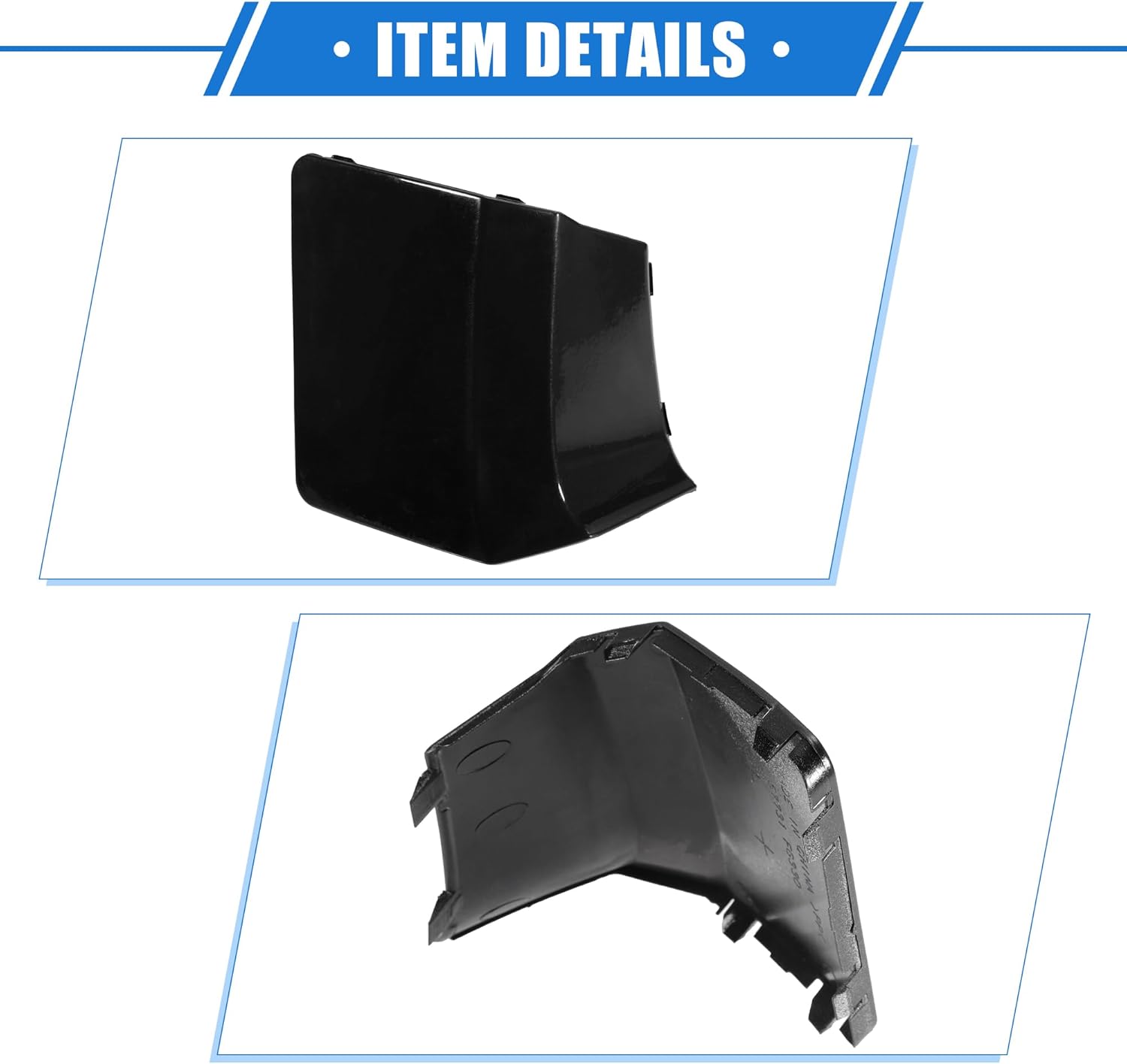 Car Towing Tow Eye Hook Cover Cap Compatible for Subaru Impreza 2010-2014, Durable Plastic Glossy Black Front Bumper