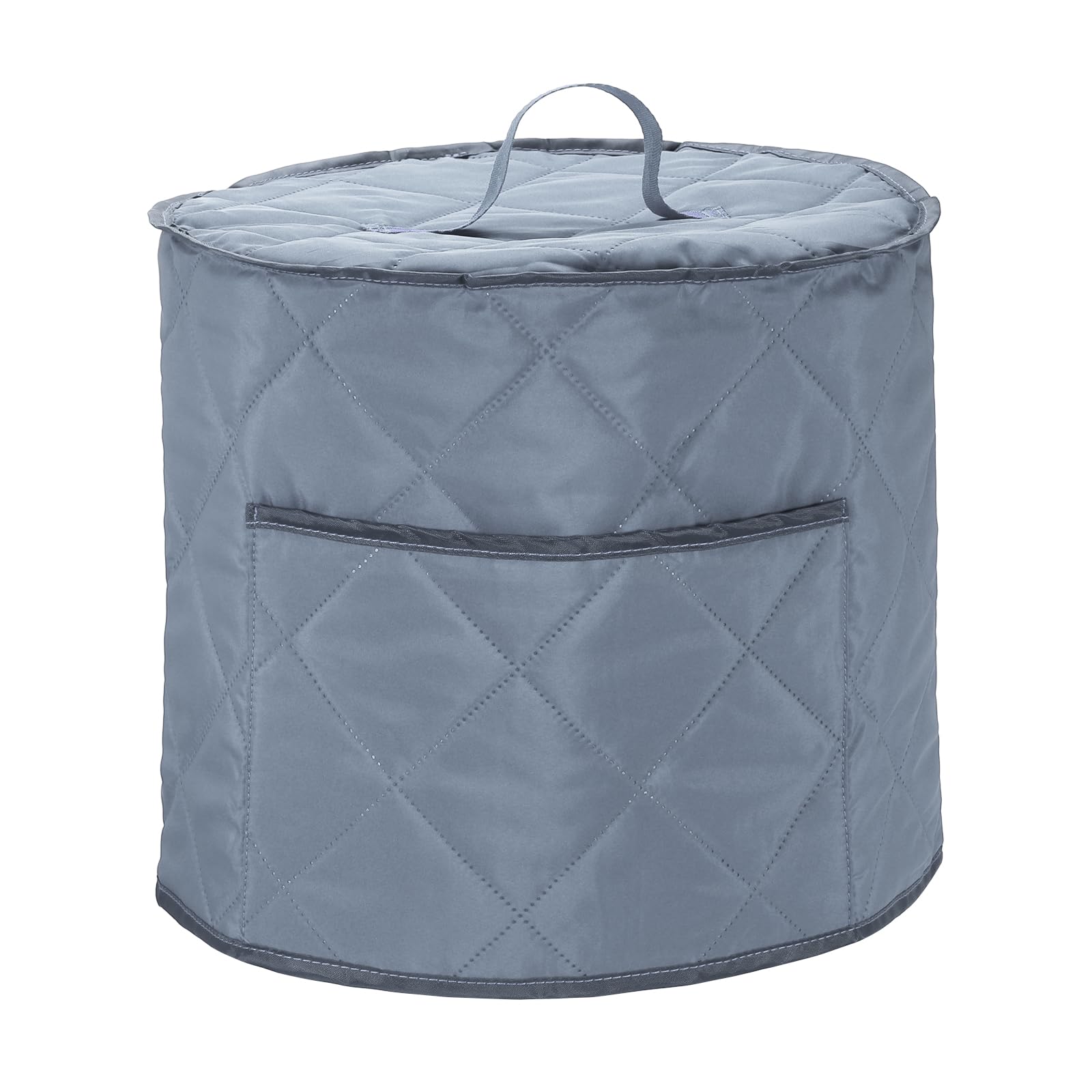 sourcing map Pressure Cooker Cover 13" OD x 12" H - Dustproof Round Appliance Cover Rice Cooker Protector for 3 Quart Pressure/Air Fryer, Gray