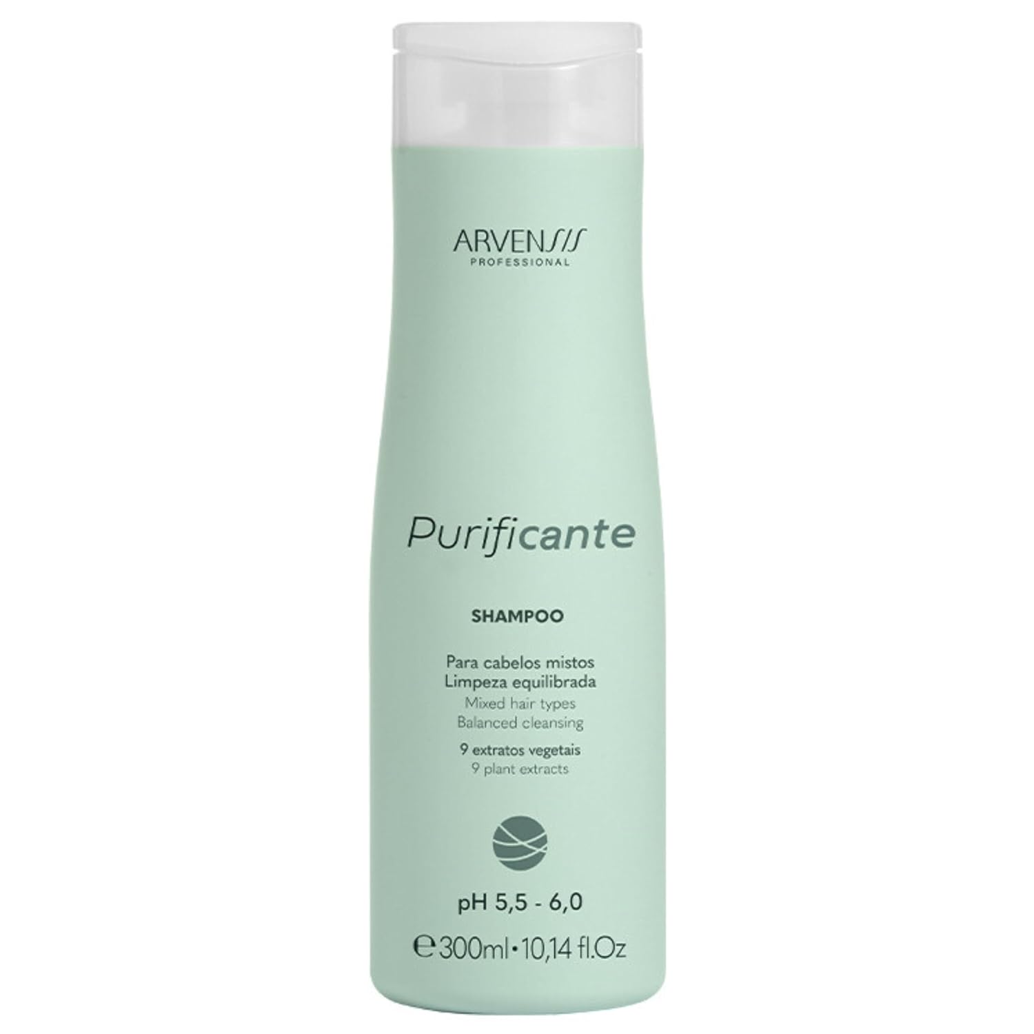 Arvensis – Shampoo Purificante 300ml | Limpeza, Purificação, Leveza, Fórmula Vegana, Uso Diário