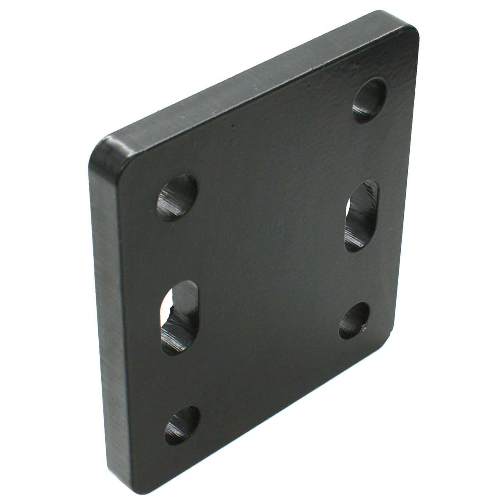 Piastra Adattatore Per Ganci Di Traino - Regolazione Altezza Per Sfere A 2 Fori 90mm | Con Viti M16 - Foto 4