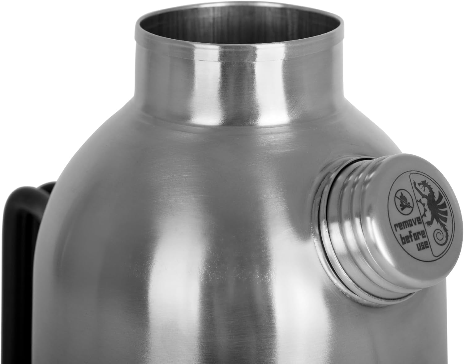 Petromax Fire Kettle Outdoor Stove - Campfire Cookware Boils Water or Heats Up Small Meals, Stainless Steel