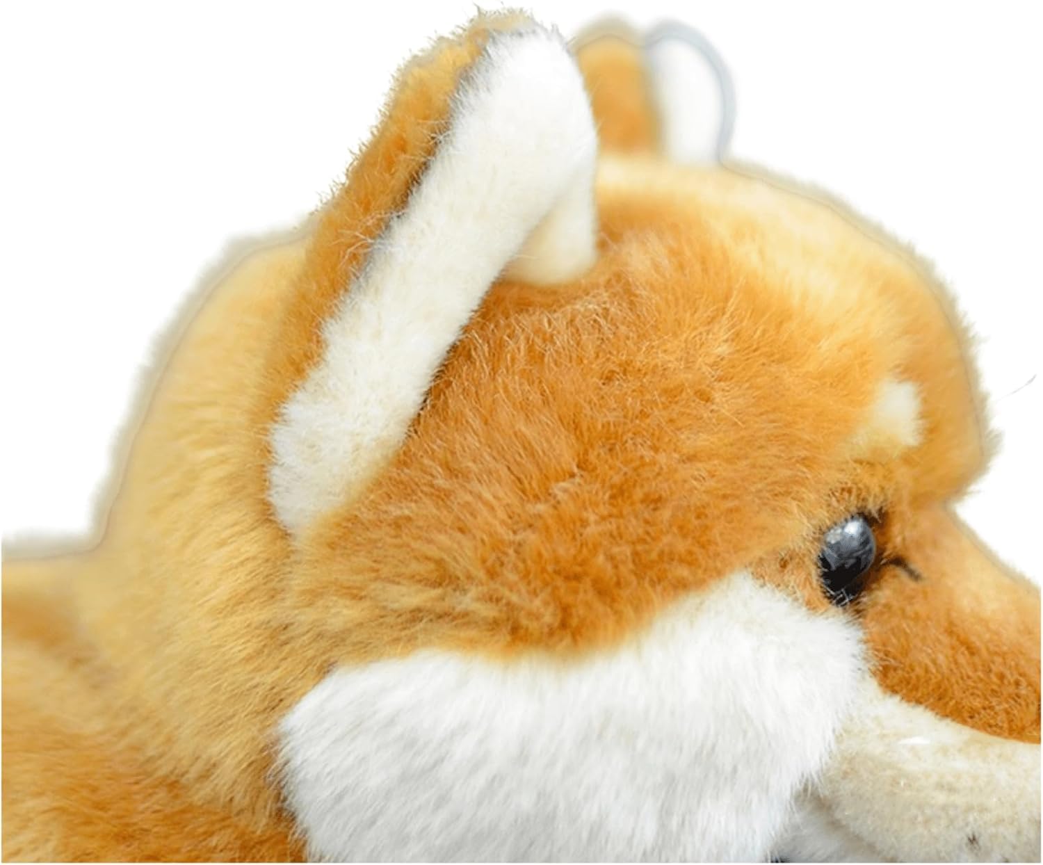 FRANKIEZHOU Realistic Shiba Inu Plush-Yellow 11.02",Dog Stuffed Animal,Soft Toy,Girl Toys,Gifts for Kids, Hugging Toy - Image 3