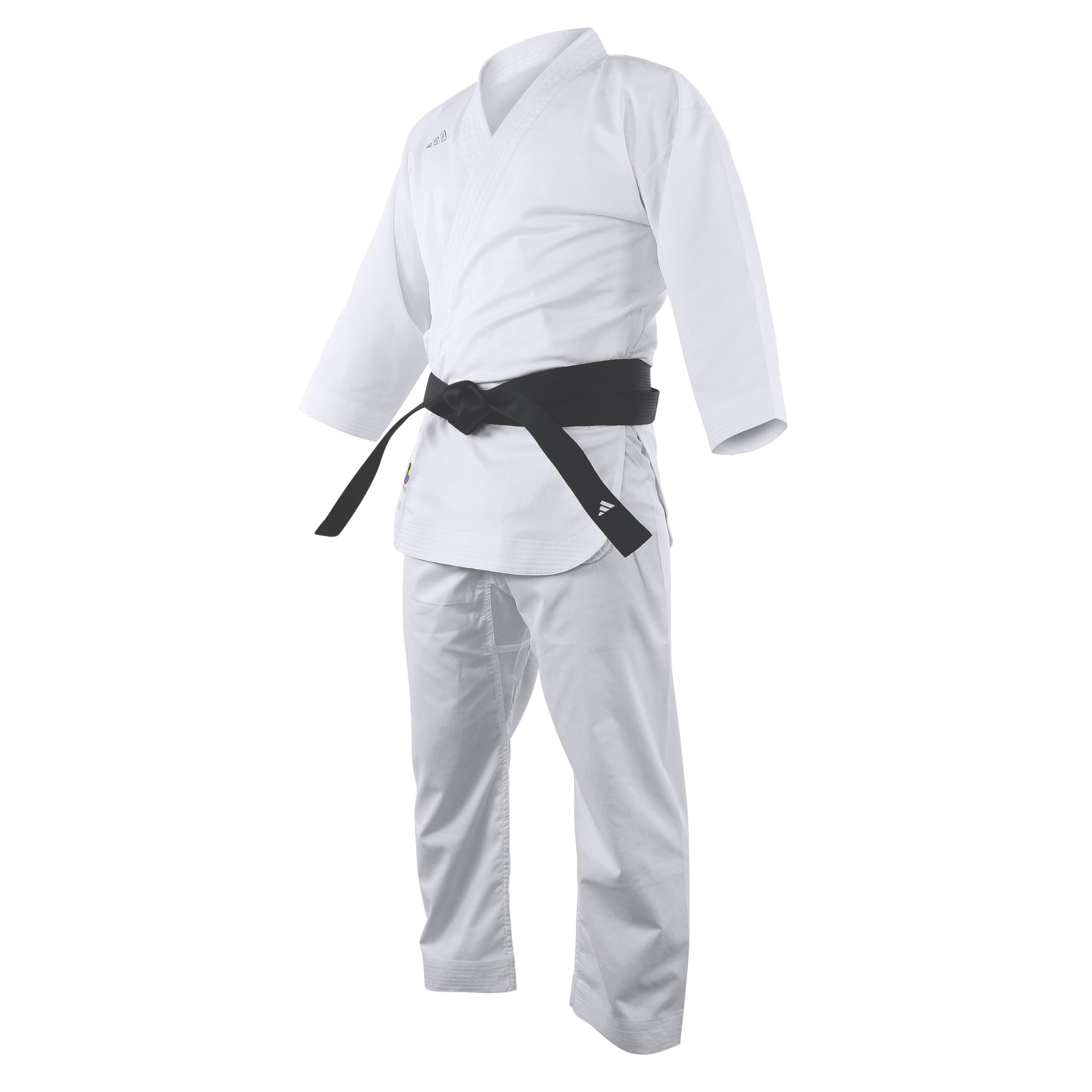 adidas Kimono de Karaté Adizero (Couleur : Blanc - Taille : 170)