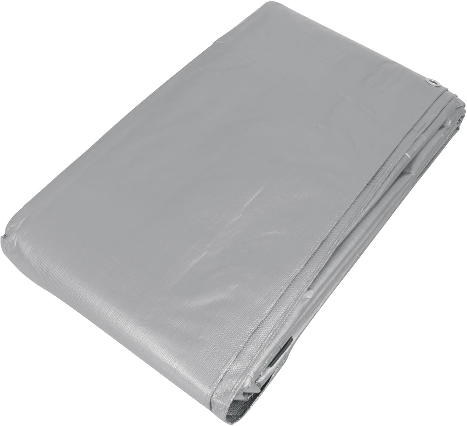 TRUPER LT-57 Reinforced Gray Tarps, 7.5 oz/yd2 16.4x23Ft (5x7m)