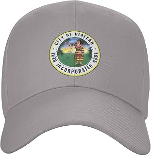 Seal of Hialeah, Florida Baseball Cap for Men Women Adjustable Closure Trucker Hats