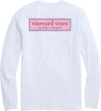vineyard vines Classic Logo Box Long Sleeve Tee
