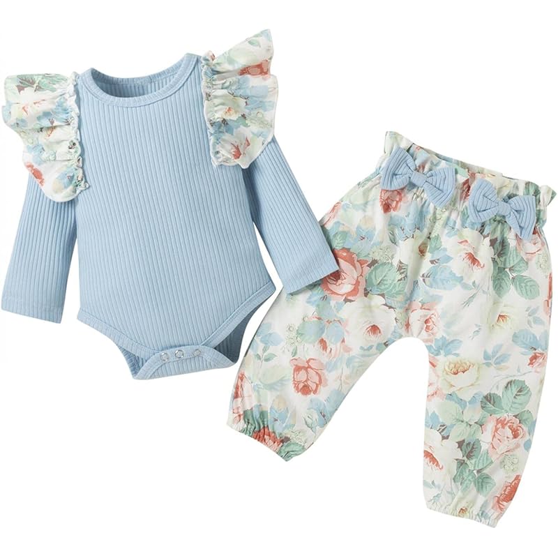ベビー メール便対応 ベビー服 女の子 ロンパース ロングパンツ 上下セット 長袖 無地 カバーオール 花柄 ストライプ ズボン セットアップ 赤ちゃん服 秋 冬 新生児 服 肌着 ジャンプスーツ パンツ かわいい パジャマ ルームウエア 人気 幼児服 出産祝い プレゼント
