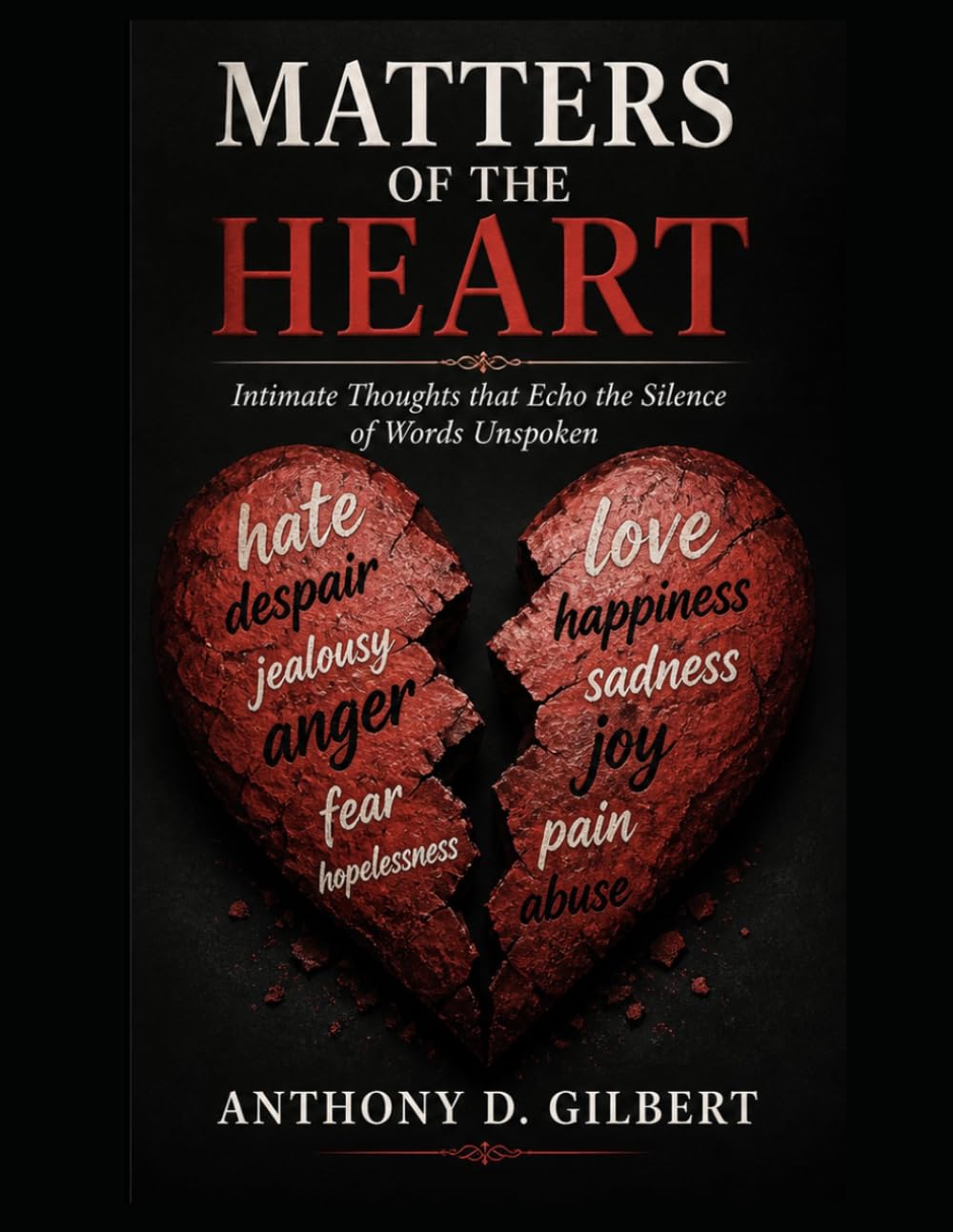 Matters of the Heart: Intimate Thoughts that Echo the Silence of Words Unspoken