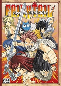 Calendar Agenda Fairy Tail 2015-2016 [French] Book