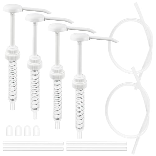 4 Pcs Gallon Pump Dispenser, 1 oz Dispenser Pump for