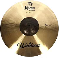 Prato de Bateria Crash de 17" Polegadas da Waldman Liga B20 Supreme Alloy Turkish Conception