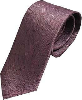 [0-STYLE.cravat] ネクタイ ブランド 高級 西陣織 シルク100% 高級 波 波状紋 縁起物 無地 おしゃれ 大人 ジャガード 伝統工芸 青 グレー 赤 紺 ペールピンク ゴールド アッシュパープル ギフト プレゼント 御祝 就職祝 誕生日 父の日ギフト 昇進祝い free,くすみピンク