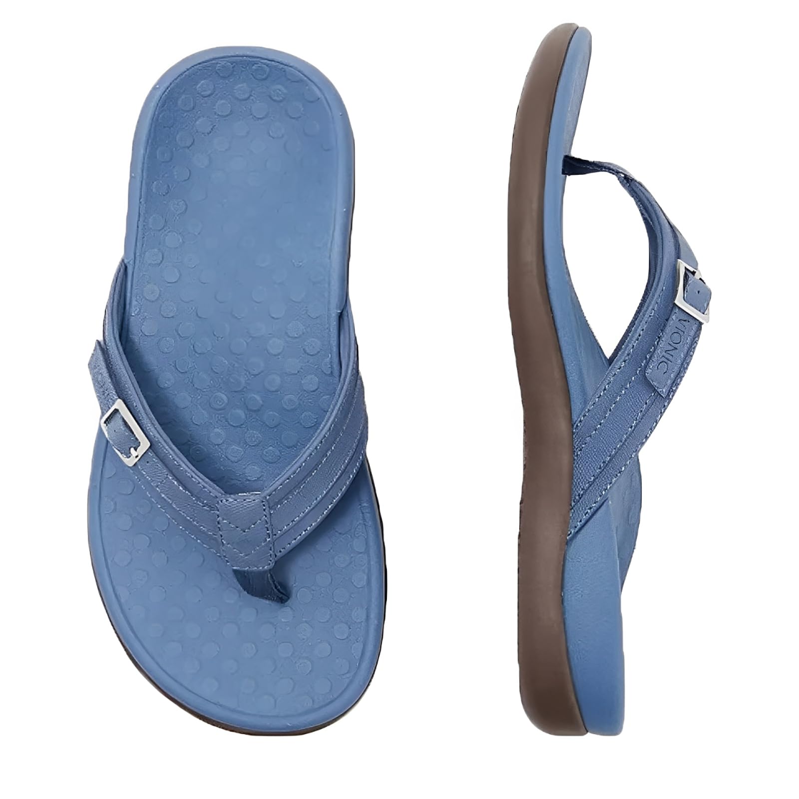 Pylera Orthopaedic Summer Sandals, Soft Bottom Massage Wedge Slide Flip Flops, Orthopedic Sandals with Arch Support